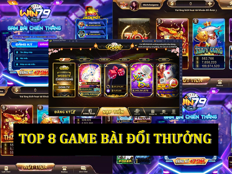 top 8 game bai doi thuong