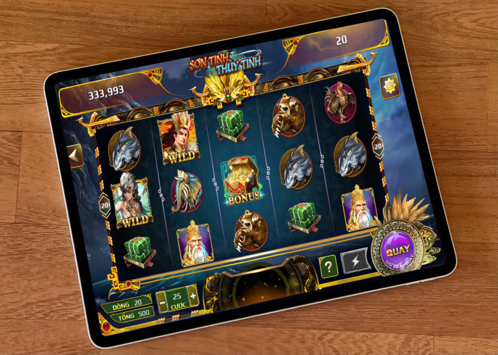 game slot son tinh thuy tinh tren ipad